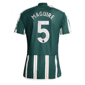Manchester United Harry Maguire #5 Venkovní Dres 2023-24 Krátký Rukáv